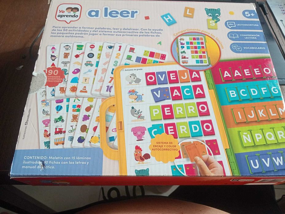 Jogo Educativo Diset Yo Aprendo a Leer – NOVO / COMPLETO (Espanhol)