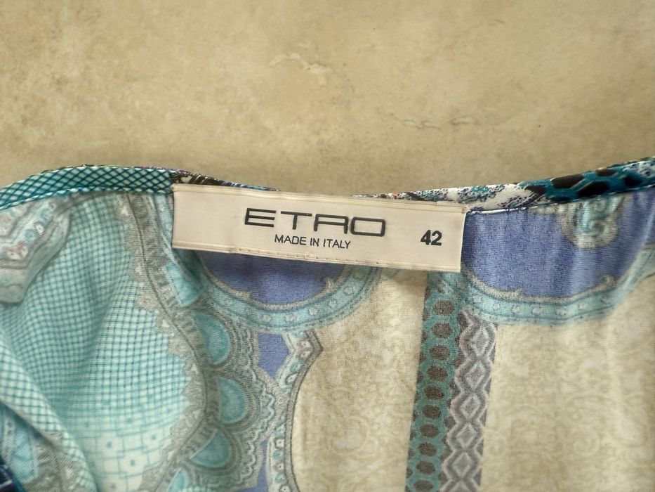 Jedwabna sukienka firmy ETRO