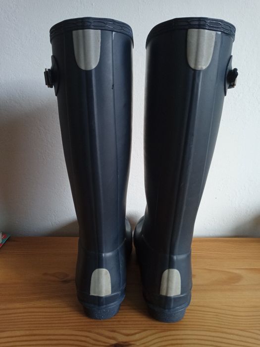 HUNTER kalosze wysokie granatowe r.36 SUPER!