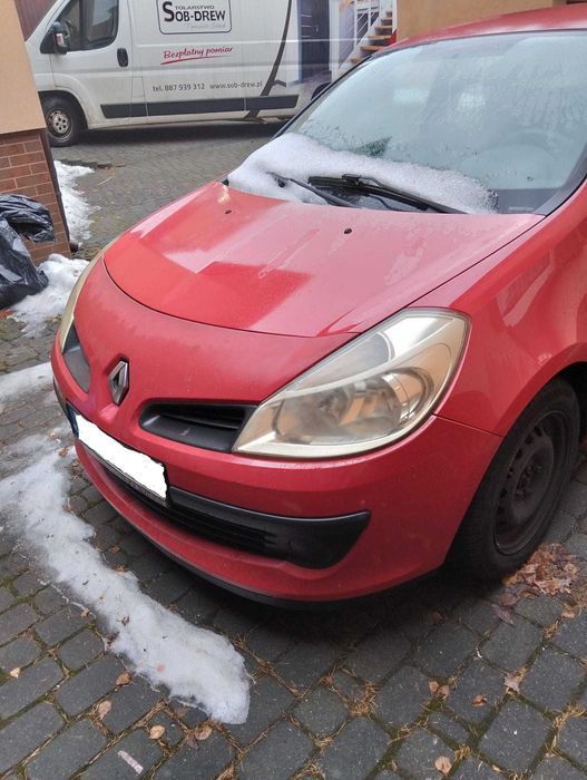 Renault Clio 2008 VAN 1.5 dci – USZKODZONE – NA CZĘŚCI / DO NAPRAWY