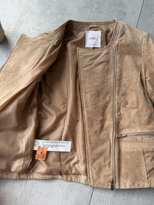 Куртка замшева Mango