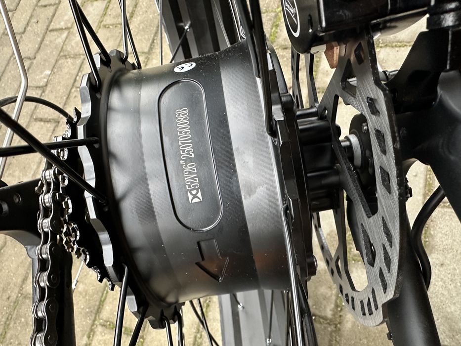 Rower elektryczny fatbike Tifgalop ES7 bateria 48V 15Ah