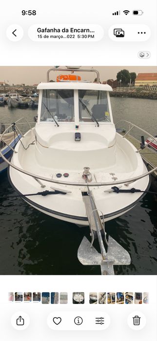 Barco a gasolio de 85hp