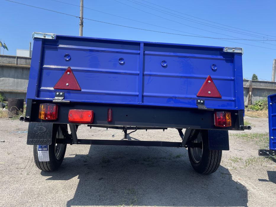 Новий одновісний  причіп 200х130х35 від заводу "Дніпро"