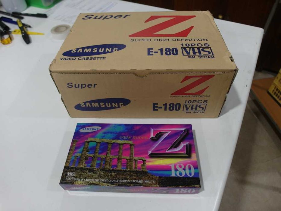 Cassete VHS E180 Samsung