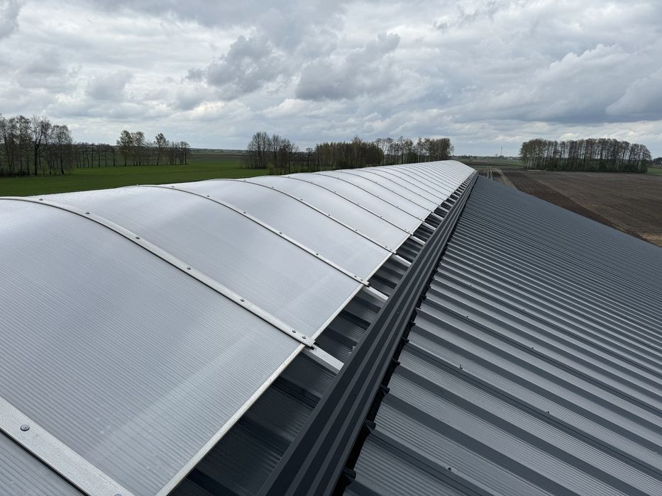 Świetlik kurtyny oborowe