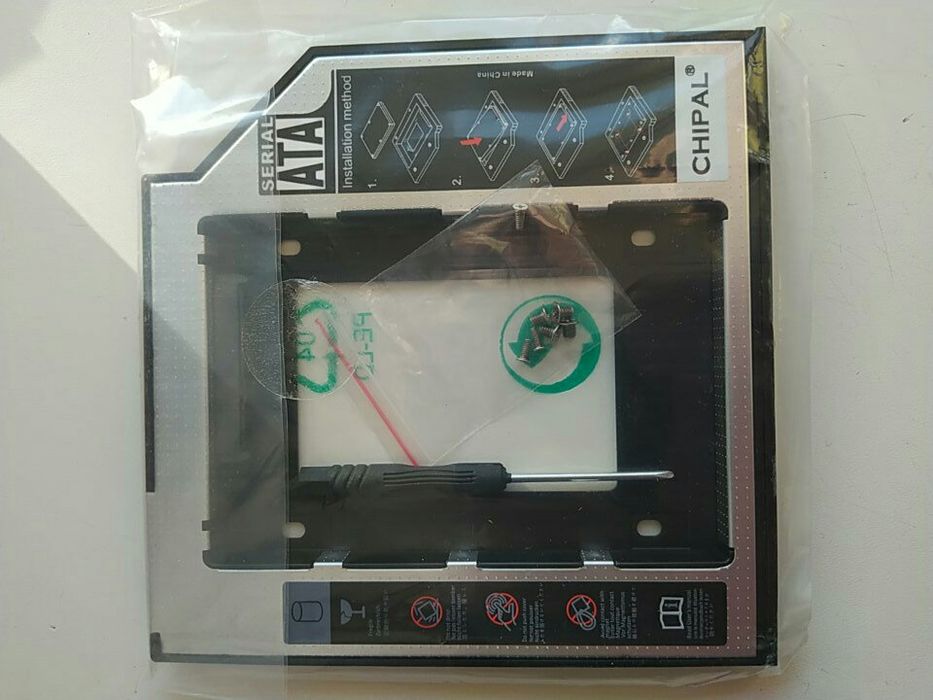 Optibay карман переходник для ноутбука SSD 9.5мм