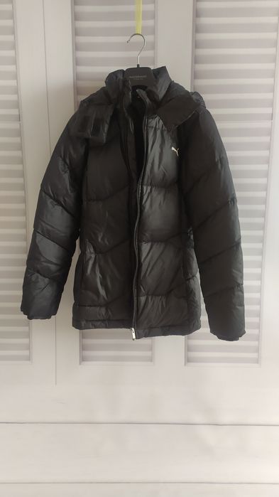 Куртка зимова чорна Puma, S
