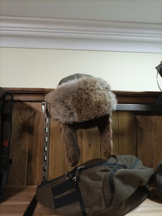 Czapka Harkila Alaska Hat Uszatka Futro Królika