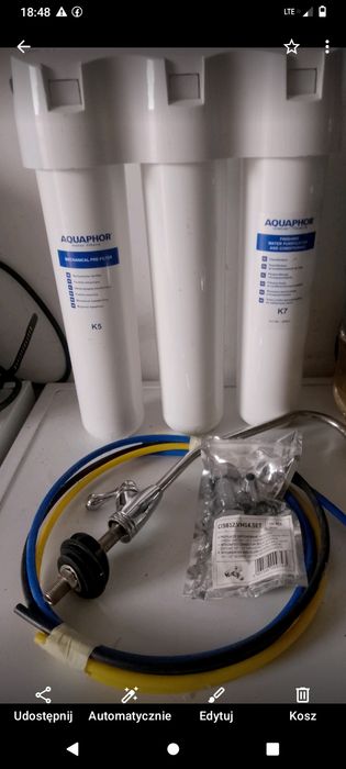 Filtry do wody aqaphor kryształ