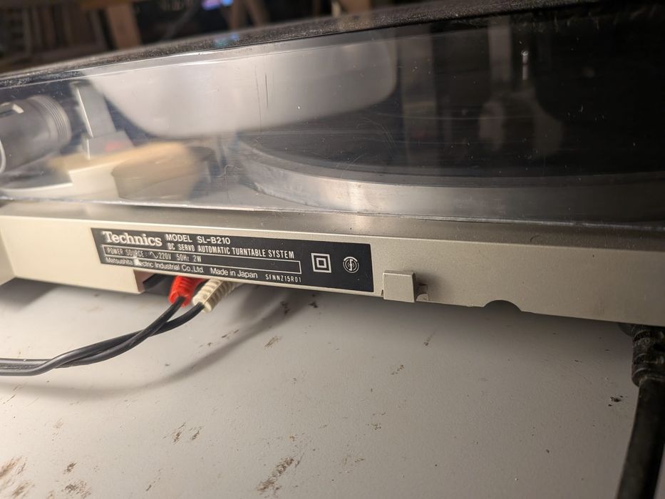 Gira discos Technics + Coluna