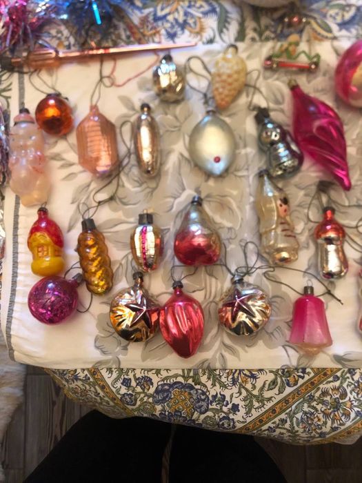 Ялинкові іграшки ссср (скло)