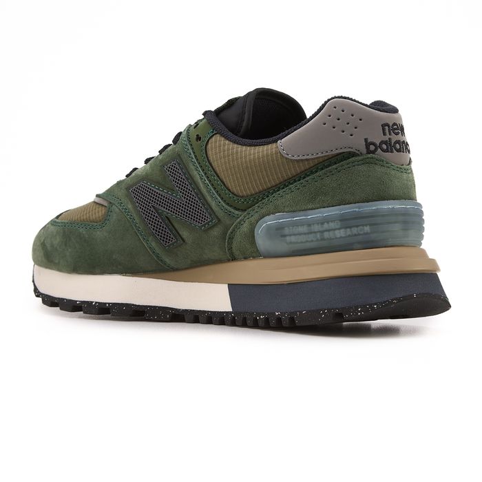 Кросівки Кроссовки New Balance 574 Legacy x Stone Island Green Зелений Зелёный демісезон