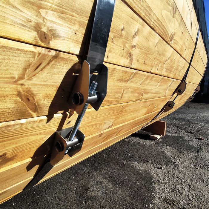 Sauna Ogrodowa 2x2 Samodzielny montaż TRANSPORT GRATIS