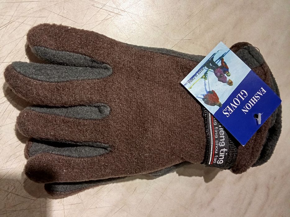 Детские флисовые перчатки