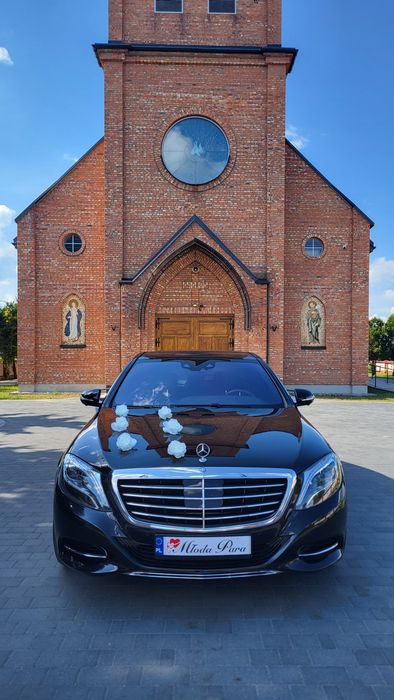Mercedes S klasa S long  W222 samochód całe mazowieckiedo slubu wesele wynajem