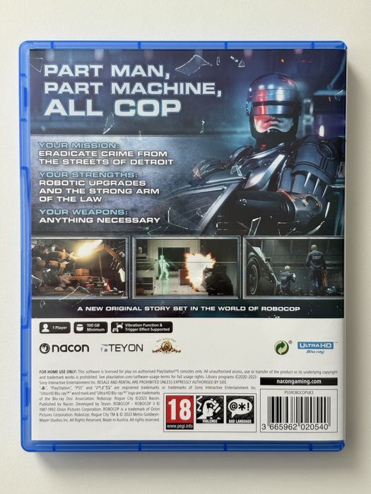 Robocop PS5 - jak nowa