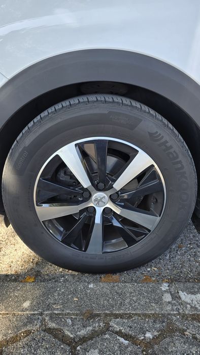 Trocas jantes 17" Peugeot por 18"