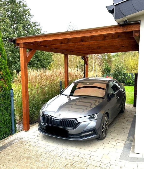 Wiaty garażowe,  Carport, zadaszenia na auto