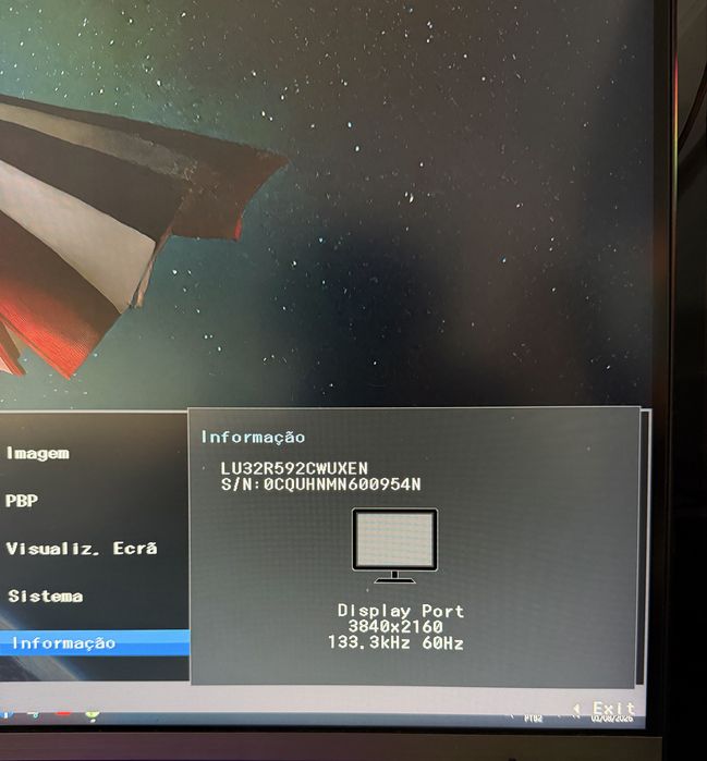 Monitor Samsung 32 4k curvo