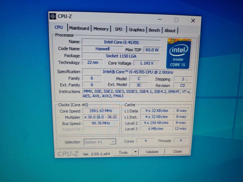 Komputer do Gier, Intel Core i5-4570S, 12GB RAM, 500GB, RADEON RX 470