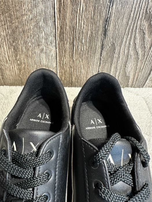 armani exchange 42 buty męskie trampki skórzane