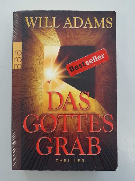 Książka po niemiecku "Das Gottes Grab" - Will Adams - bestseller