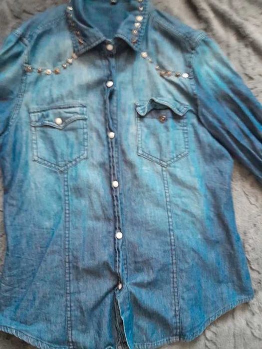 Jeansowa koszula