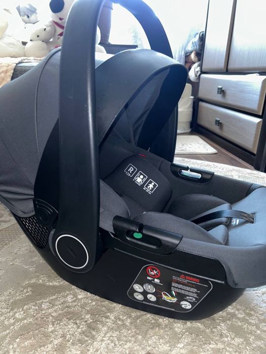 Дитяче автокрісло El Camino ME 1176 i-LINE Melange Black