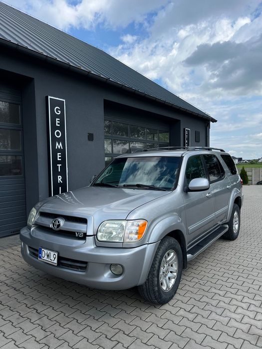 Toyota Sequoia Toyota Sequoia, bezwypadkowa, serwis ASO, jeden właściciel