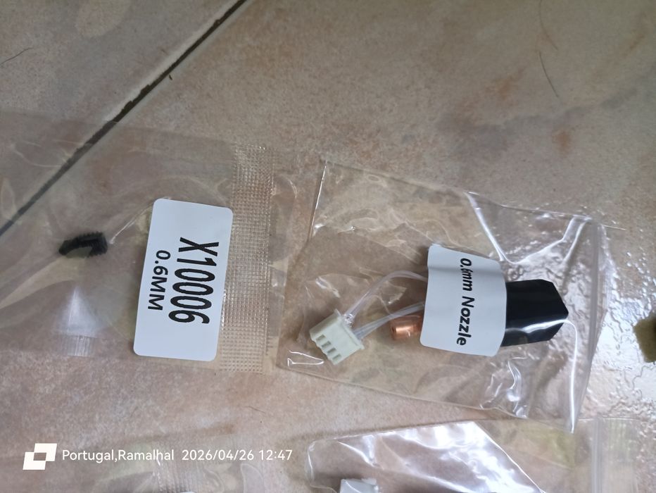 Hotend anycubic s1 0,6mm nova