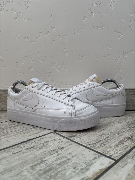 Nike blazer platform 39р 25 см натуральна шкіра