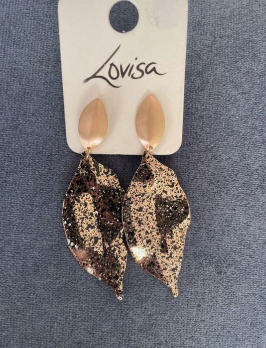 Kolczyki listki Lovisa eleganckie