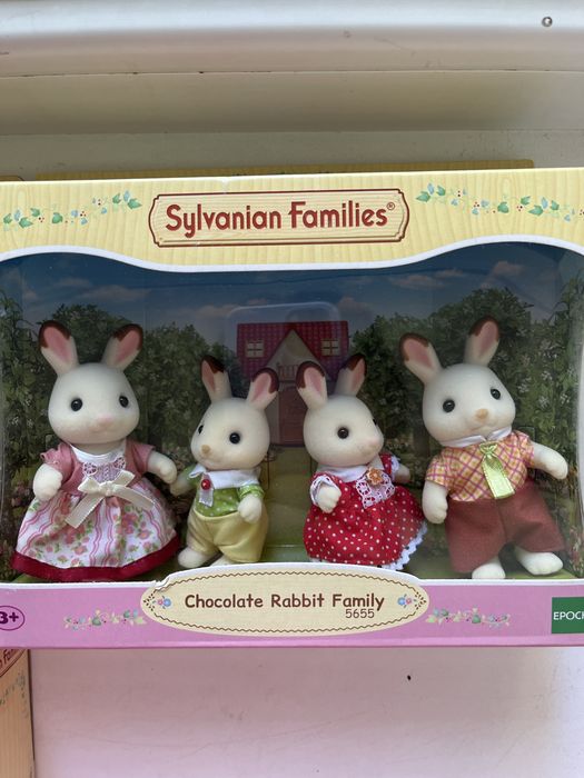 Sylvanian families 5655 / 4150 Chocolate rabbit family