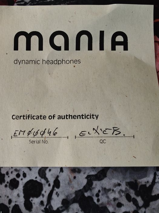 Erzetich Mania rzadkie kultowe słuchawki