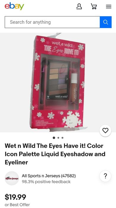 WET n WILD тени для век из США палетка теней жидкие тени для век