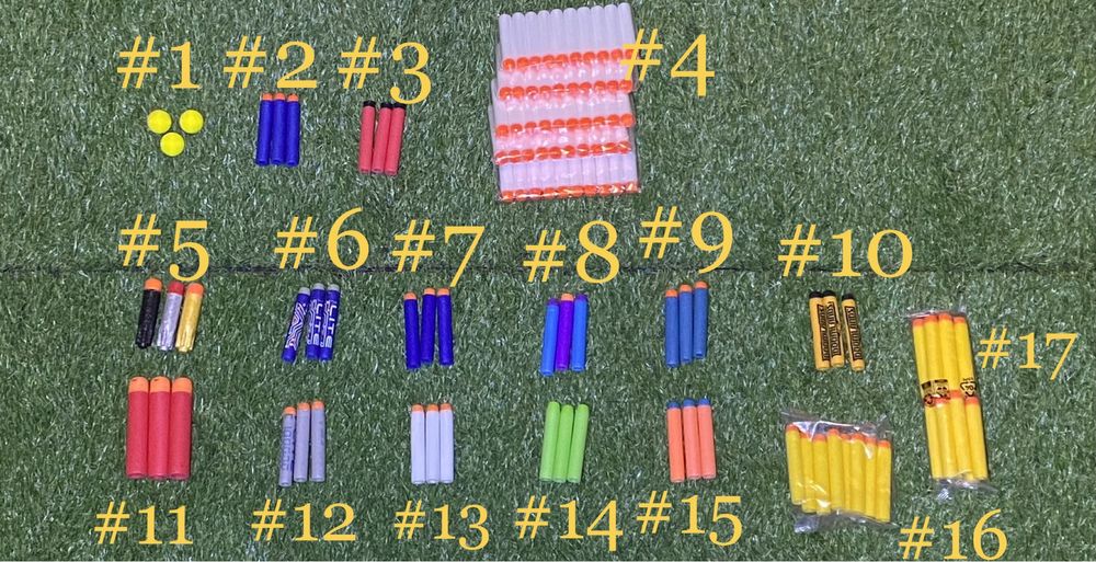 Бластеры Нерф.