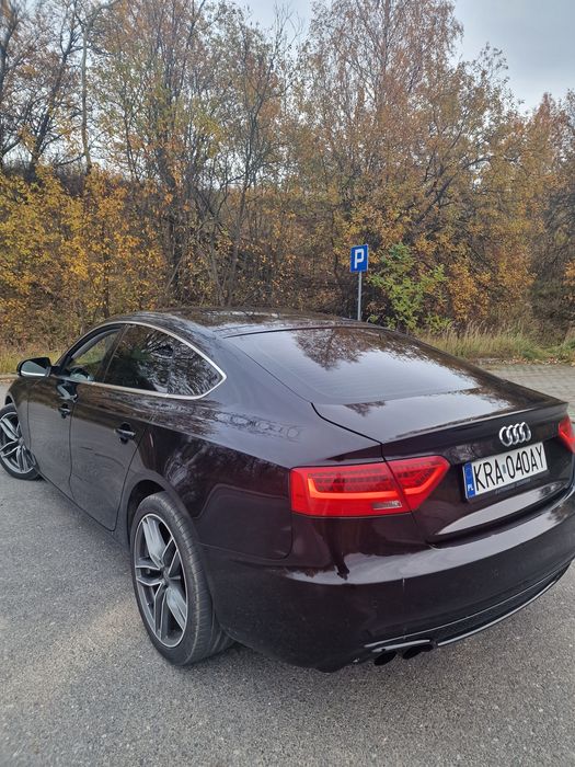 AUDI A5 2.0 TDI quattro sportback bezwypadkowy cały w oryginale