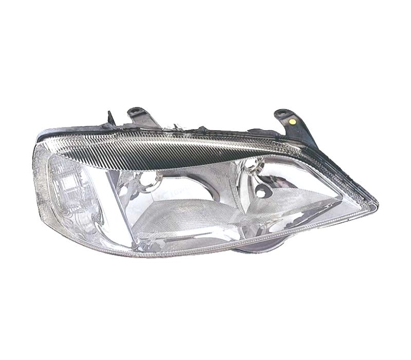 FAROL DIR OPTICAS PARA OPEL ASTRA G 98-04 FUNDO CROMADO