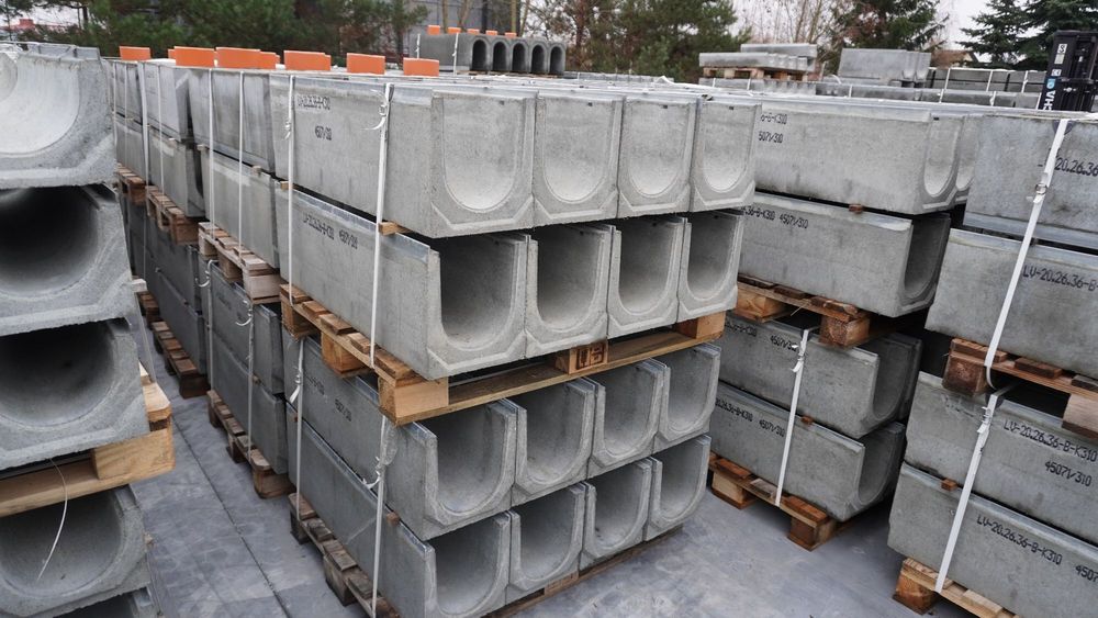 Odwodnienie drenaż kratka korytko ruszt C250 14cmx13cm do 25Ton C45