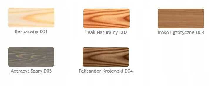 Olej do drewna VIDARON  Palisander królewski 2x 0,75l