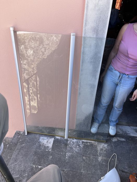 Porta Transparente Duche