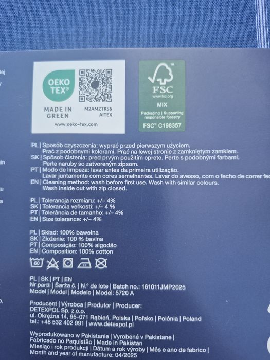 Smukee pościel bawełniana 160x200 komplet 3 elementy