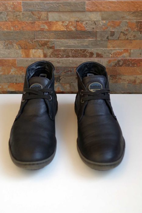 Черевики Baldinini Leather mid boots fur lined Made Italy оригінал 42р