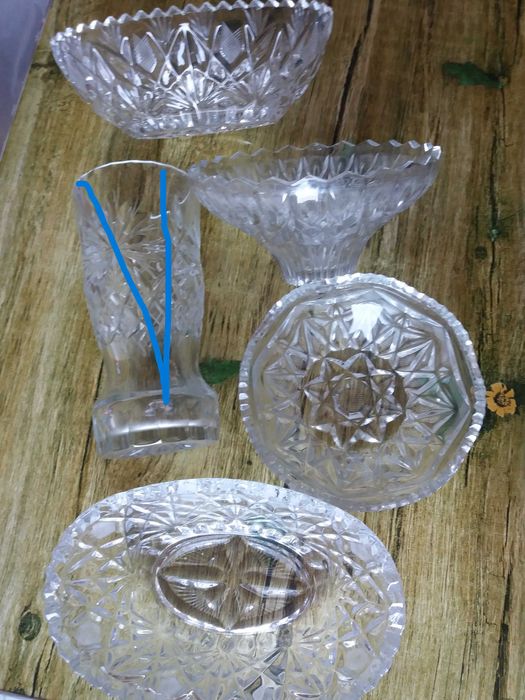 Хрустальная посуда.