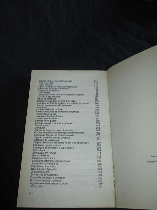 Livro Design e Comunicação Visual Bruno Munari