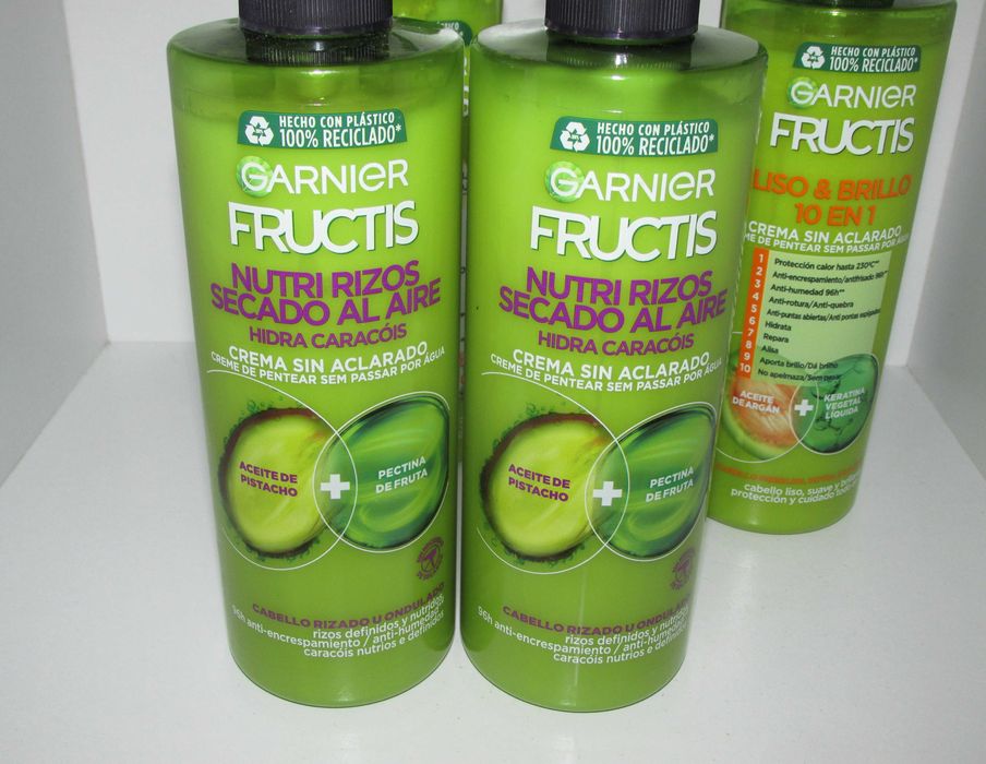 Conjunto Cremes Garnier + Mascara Loreal, "Sem agua"