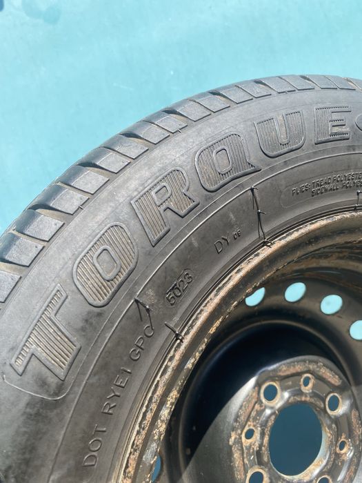 Резина r13 Torque TQ021, в зборі з дисками(пара)