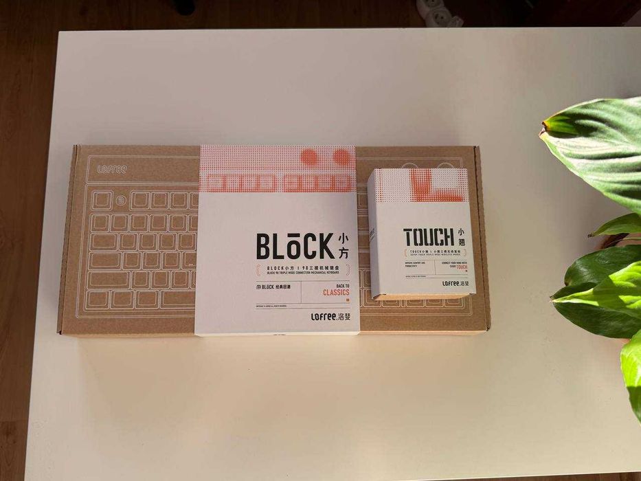 Bezprzewodowy zestaw mechanicznej klawiatury i myszy Lofree