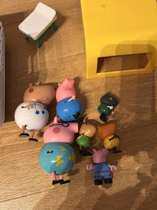 Peppa figurki, 3 pojazdy